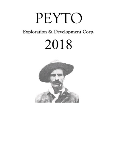 Thumbnail Peyto Exploration & Development Annual Report 2018