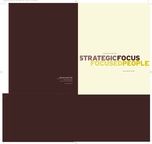 Thumbnail Parkland Corp Annual Report 2008