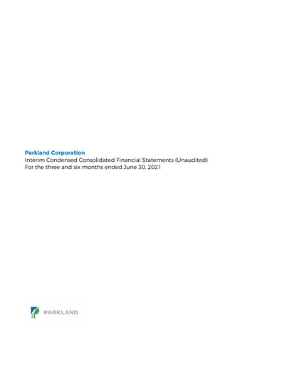 Thumbnail Parkland Corp Quarterly Report 2021-q2