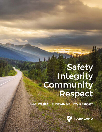 Thumbnail Parkland Corp Sustainability Report 2019