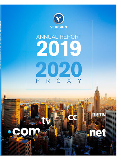 Miniature VeriSign Rapport annuel 2019