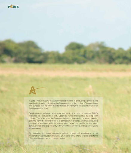 Thumbnail Parex Resources Sustainability Report 2015