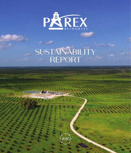Thumbnail Parex Resources Sustainability Report 2016