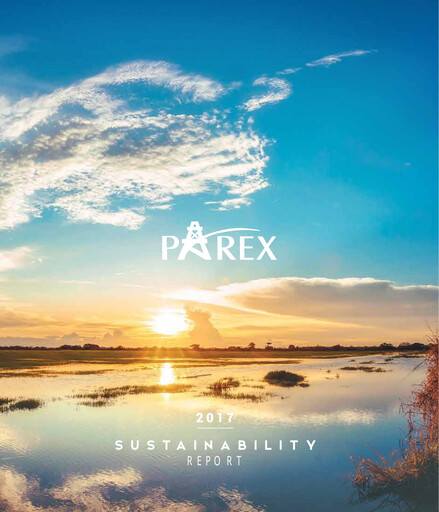 Thumbnail Parex Resources Sustainability Report 2017