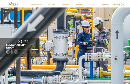 Thumbnail Parex Resources Sustainability Report 2021