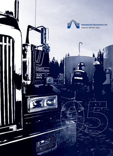 Thumbnail Paramount Resources Annual Report 2005