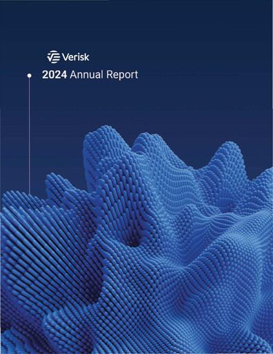 Thumbnail Verisk Analytics Annual Report 2024