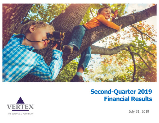 Thumbnail Vertex Pharmaceuticals Quarterly Report 2019-q2