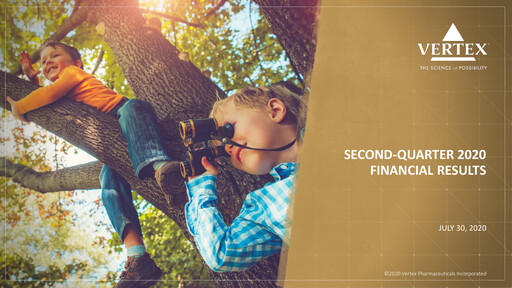 Thumbnail Vertex Pharmaceuticals Quarterly Report 2020-q2