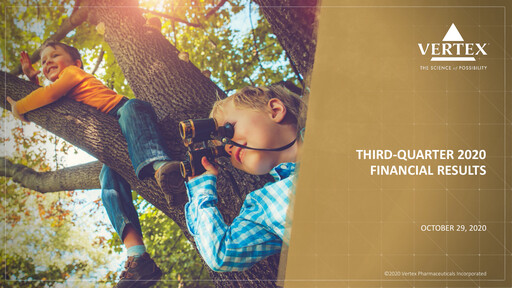 Thumbnail Vertex Pharmaceuticals Quarterly Report 2020-q3