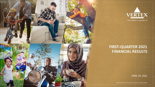 Thumbnail Vertex Pharmaceuticals Quarterly Report 2021-q1