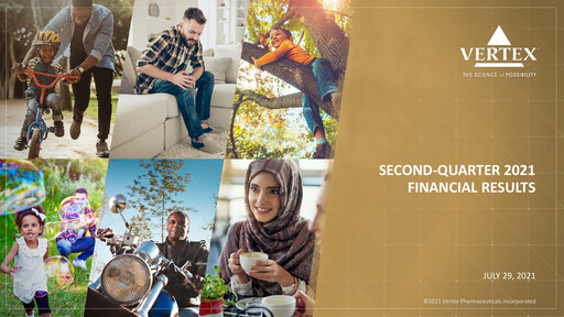 Thumbnail Vertex Pharmaceuticals Quarterly Report 2021-q2