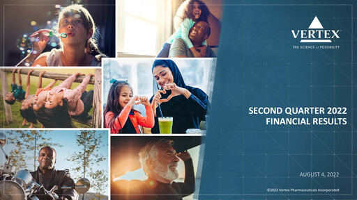 Thumbnail Vertex Pharmaceuticals Quarterly Report 2022-q2