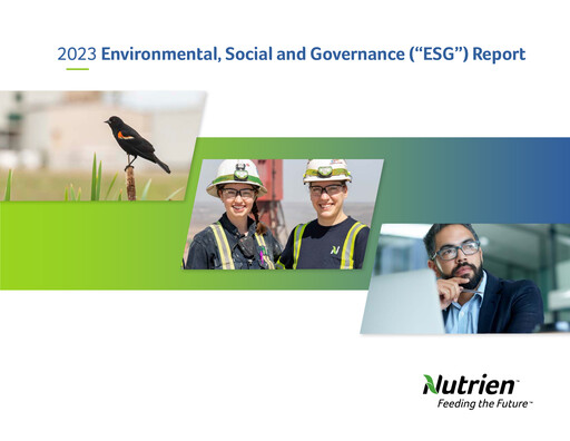 Thumbnail Nutrien ESG Report 2023