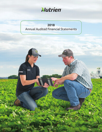 Thumbnail Nutrien Financial Statement 2018