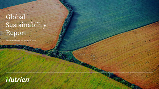 Thumbnail Nutrien Sustainability Report 2023