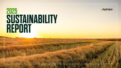 Thumbnail Nutrien Sustainability Report 2025
