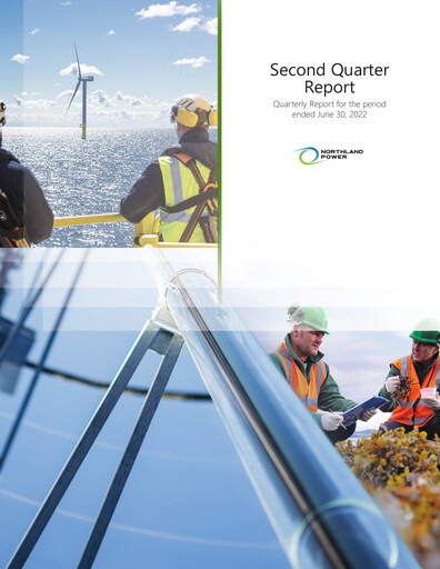 Miniature Northland Power
 Rapport trimestriel 2022-q2