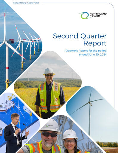 Miniature Northland Power
 Rapport trimestriel 2024-q2