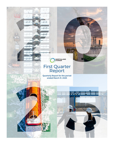 Miniature Northland Power
 Rapport trimestriel 2025-q1