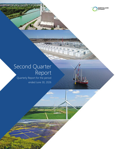 Thumbnail Northland Power
 Quarterly Report 2026-q2