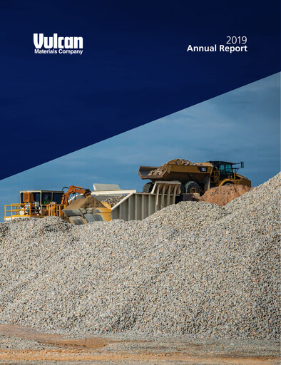 Vorschaubild Vulcan Materials Jahresbericht 2019