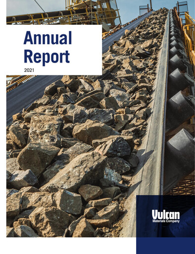 Vorschaubild Vulcan Materials Jahresbericht 2021