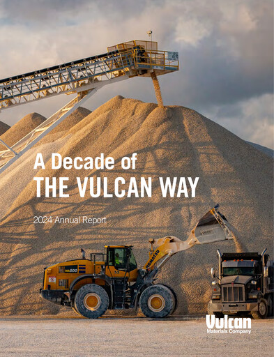 Vorschaubild Vulcan Materials Jahresbericht 2024