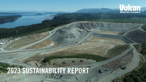 Thumbnail Vulcan Materials Sustainability Report 2023