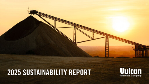 Thumbnail Vulcan Materials Sustainability Report 2025