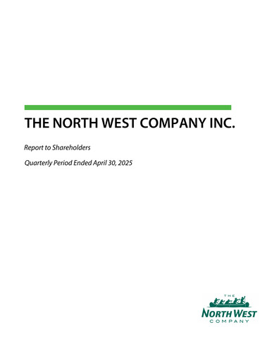 Miniature The North West Company Rapport trimestriel 2025-q1