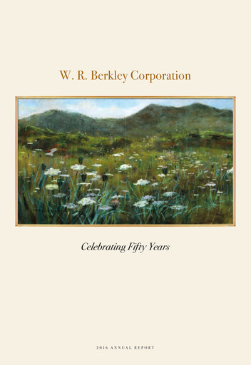 Thumbnail W. R. Berkley Annual Report 2016