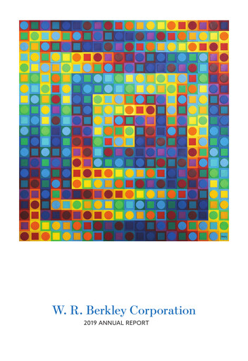 Thumbnail W. R. Berkley Annual Report 2019