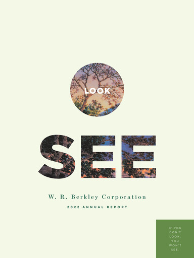 Thumbnail W. R. Berkley Annual Report 2022