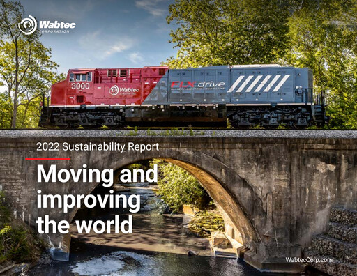 Thumbnail Wabtec Sustainability Report 2022