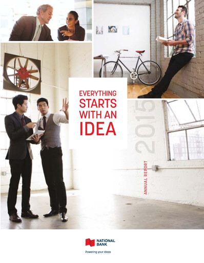 Thumbnail National Bank of Canada
 Annual Report 2015