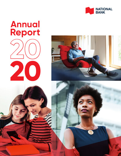 Thumbnail National Bank of Canada
 Annual Report 2020