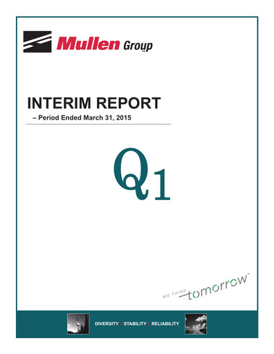 Vorschaubild Mullen Group Quartalsbericht 2015-q1