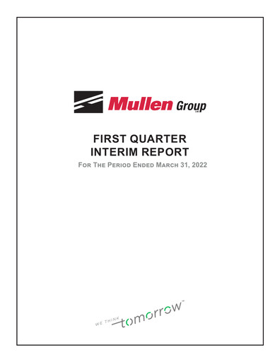 Thumbnail Mullen Group Quarterly Report 2022-q1