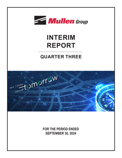 Thumbnail Mullen Group Quarterly Report 2024-q3
