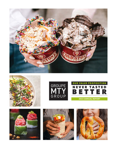 Thumbnail MTY Food Group Annual Report 2023