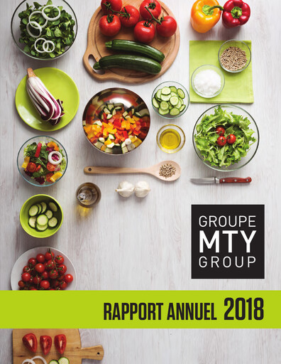 Thumbnail MTY Food Group Annual Report 2018
