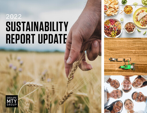 Thumbnail MTY Food Group Sustainability Report 2022