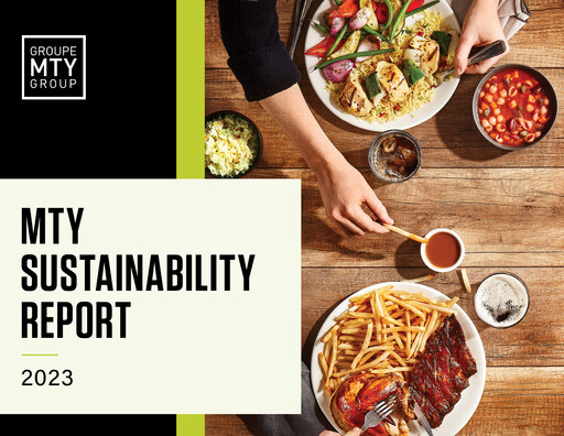 Thumbnail MTY Food Group Sustainability Report 2023
