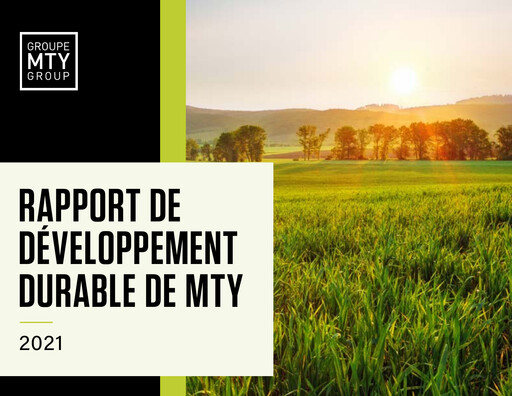 Miniature MTY Food Group Rapport de durabilité 2021