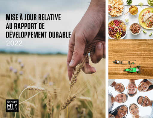 Miniature MTY Food Group Rapport de durabilité 2022