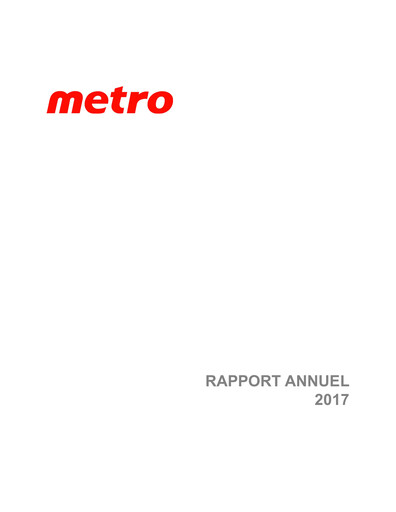 Vorschaubild Metro Jahresbericht 2017