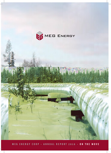 Thumbnail MEG Energy Annual Report 2010