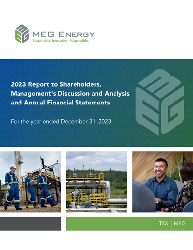 Miniature MEG Energy Bilan financier 2023
