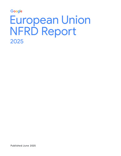 Thumbnail Alphabet (Google) Sustainability Report 2024